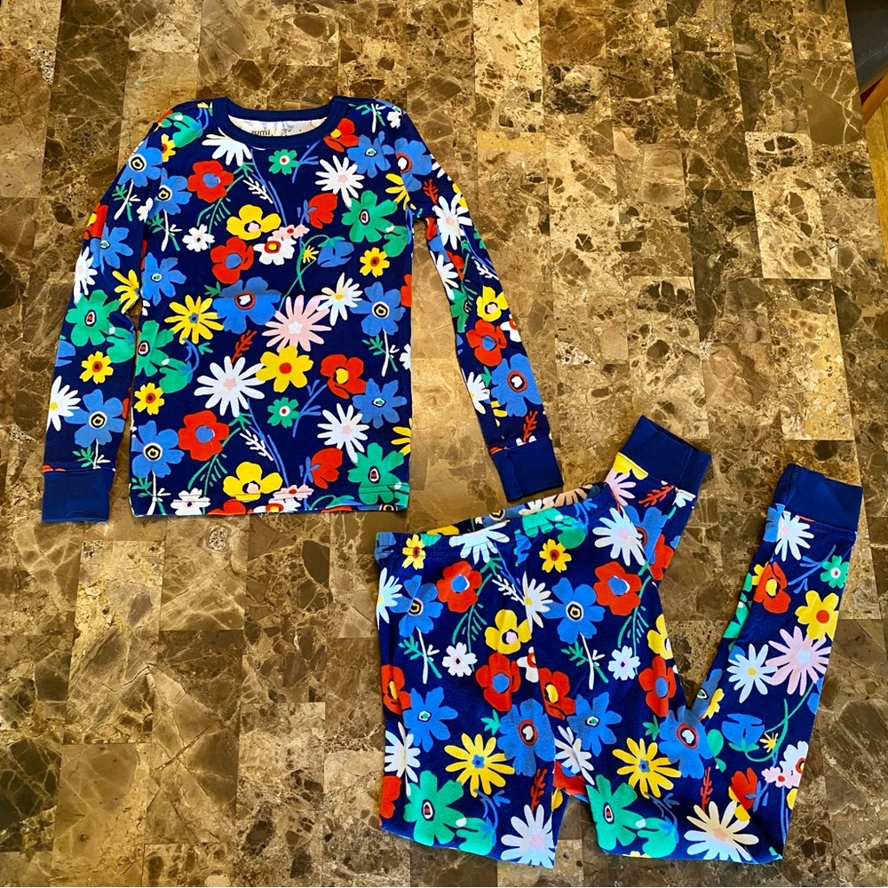 Rumi & Ryder Stitch Fix Kids floral pajamas size 8